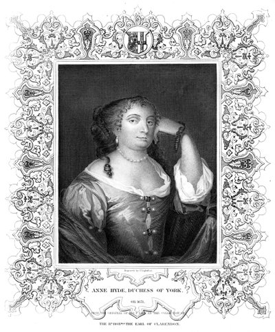 Anne Hyde, hertiginna av York. av P. Lightfoot