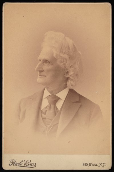 Porträtt av James Dwight Dana 1813-1895, februari 1895. av Pach Bros