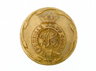 Button, Bengal Staff Corps, 1876-1891 av Pakistani School