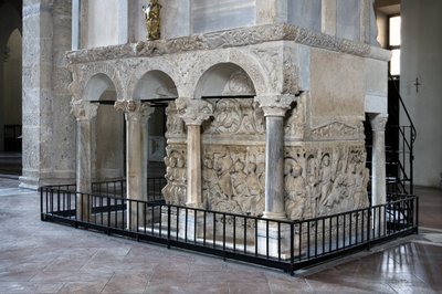 Stilichos sarkofag (marmor) av Paleo Christian