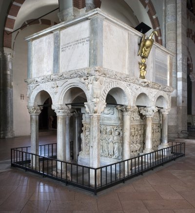 Stilichos sarkofag (marmor) av Paleo Christian