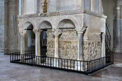 Stilichos sarkofag (marmor) av Paleo Christian
