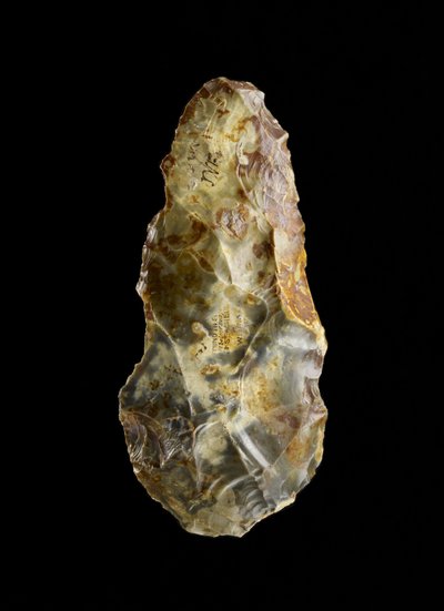Handaxe (flinta) av Paleolithic