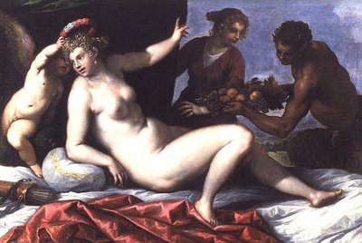 Offer till Venus av Palma Il Giovane