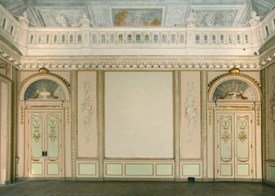 Utsikt över gobelängrummet, Villa Reale, Monza, Lombardiet, Italien av Pandolfo Reschi