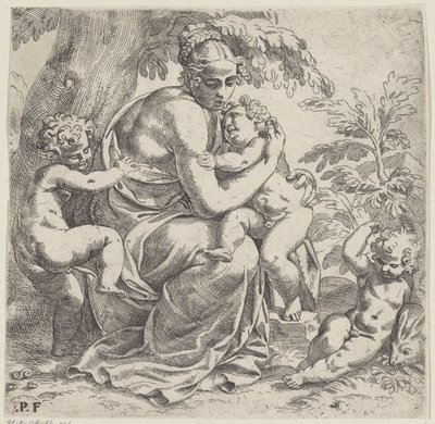 Kärlek (Caritas) av Paolo Farinati