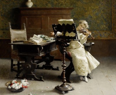 Violinisten. av Paolo Giovanni Bedini