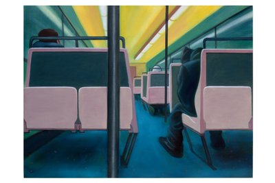 Mythologica n°11: Hades, 2025 (olja på träpanel) av Paolo Perfranceschi