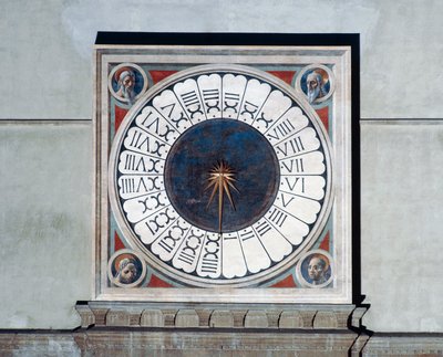 Urtavla med huvuden av profeter av Paolo Uccello