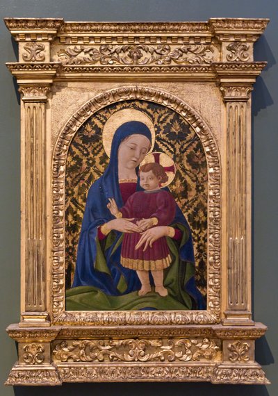 Madonna och spädbarnet av Paolo Uccello