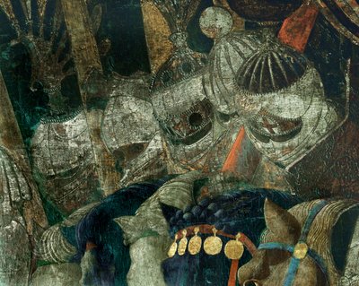 Slaget vid San Romano mellan Florens och Siena år 1432... av Paolo Uccello