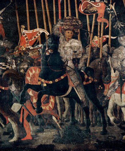Slaget vid San Romano år 1432 ... av Paolo Uccello