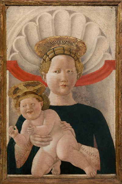 Jungfrun och barnet av Paolo Uccello