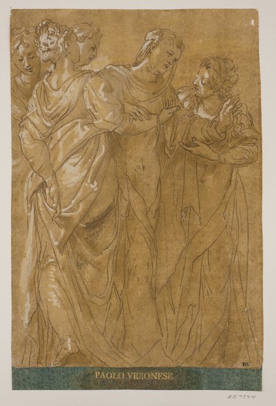 Fem kvinnor av Paolo Veronese