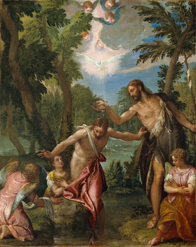 Kristi dop av Paolo Veronese