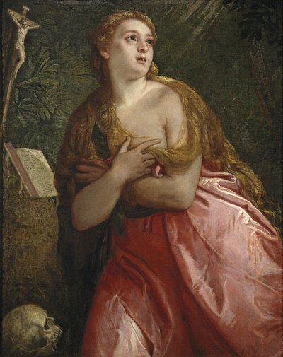 Den ångerfulla Maria Magdalena, 1583 av Paolo Veronese