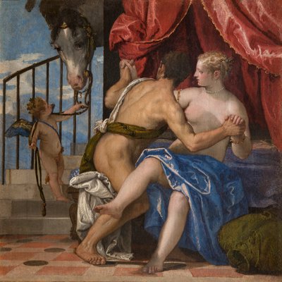 Venus och Mars, ca. 1575. av Paolo Veronese