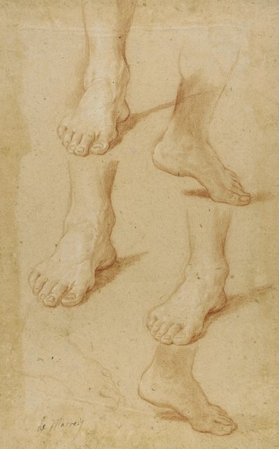 Ritning av Paolo de Matteis