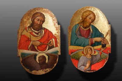 S:t Markus och S:t Peter (målning) av Paolo di Giovanni Fei