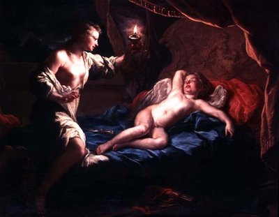 Amor och Psyke av Paolo di Matteis