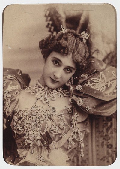 La Belle Otero, 1890-talet. av Paris . Photo studio Reutlinger