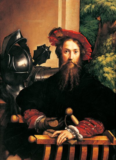 Porträtt av Galeazzo Sanvitale av Parmigianino