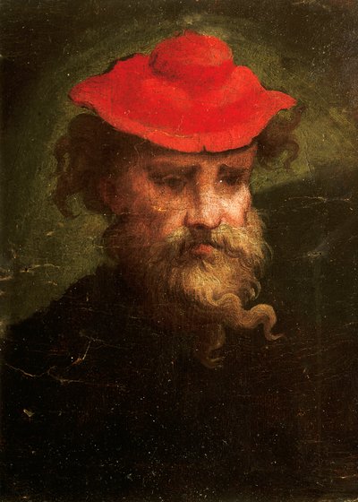 Självporträtt av Francesco Parmigianino (1503-1540) av Parmigianino