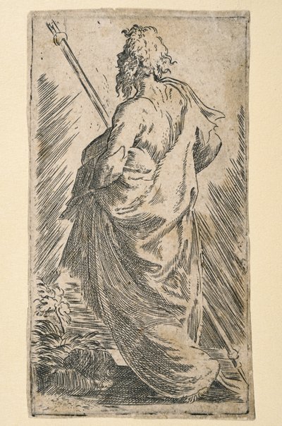 Saint James the Greater (etsning) av Parmigianino