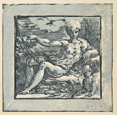 Johannes Döparen i öknen av Parmigianino