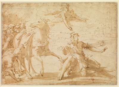 Sankt Paulus omvändelse av Parmigianino