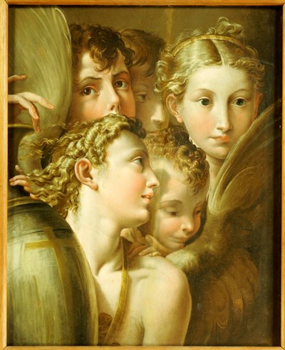 Fem änglar av Parmigianino