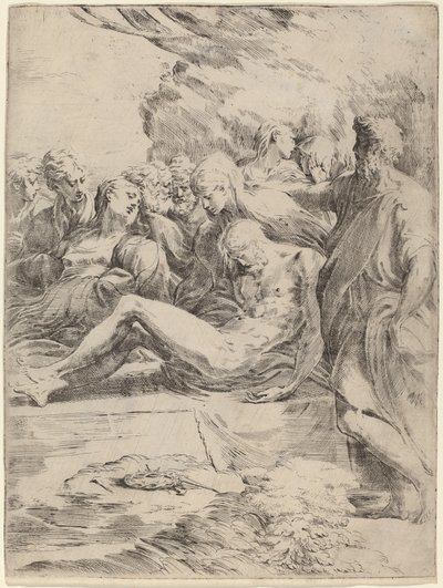 Gravläggningen av Parmigianino