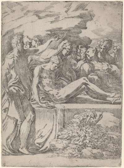 Gravläggningen av Parmigianino