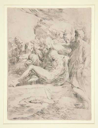 Gravläggningen av Parmigianino