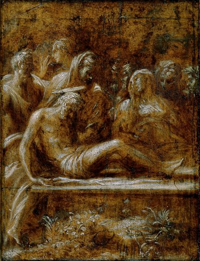 Kristi gravläggning av Parmigianino
