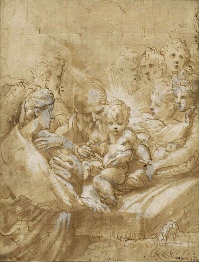 Omskärelsen, första hälften av 1500-talet.. av Parmigianino