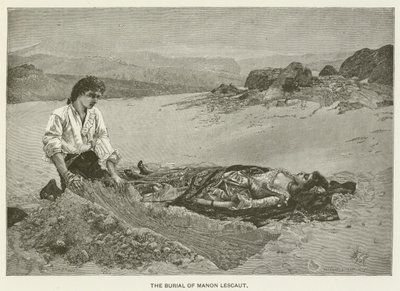 Begravningen av Manon Lescaut av Pascal Adolphe Jean Dagnan Bouveret