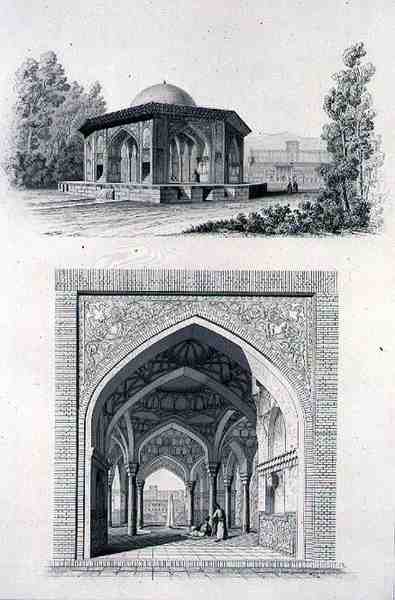 Kiosque i Golestan Qajar Palace 