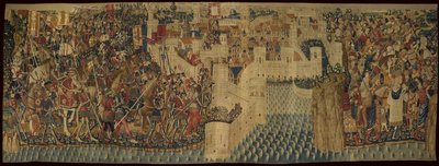 Gobeläng från Pastrana, slutet av 1400-talet (gobeläng) av Pasquier (workshop of) Grenier