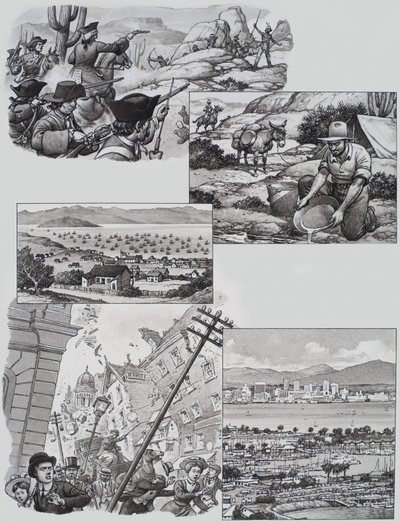 Kalifornien av Pat (1907-95) Nicolle