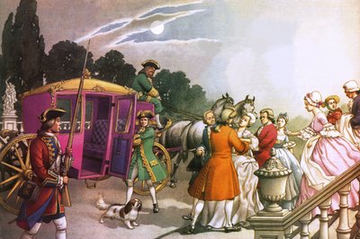 Frederick Prins av Wales av Pat (1907-95) Nicolle