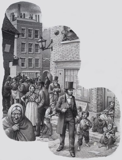 William Booth (1829-1912) und die Heilsarmee von Pat (1907-95) Nicolle