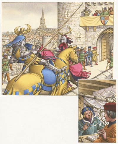 London Bridge von Pat (1907-95) Nicolle