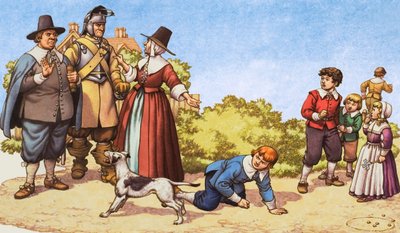 Spiele spielen im puritanischen London von Pat (1907-95) Nicolle