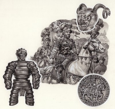 Die Geschichte der Rüstung von Pat (1907-95) Nicolle