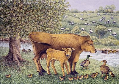 Fresh Air (olja på duk) av Pat Scott