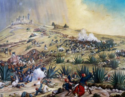 Slaget vid Puebla, 5 maj av Patricio Ramos Ortega