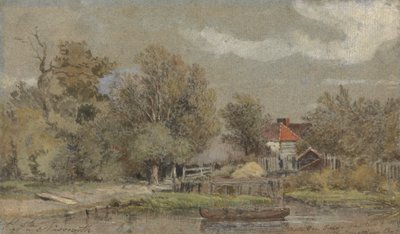 Battersea Fields, målade för Charles Matthews, Esq. av Patrick Nasmyth