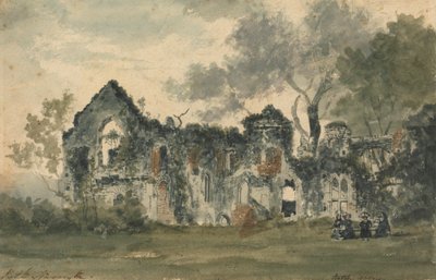 Netley Abbey av Patrick Nasmyth