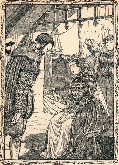 Elizabeth vid Traitors Gate, 1902 av Patten Wilson